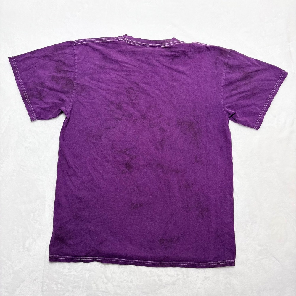 Broken Promises x Samborghini Can't Escape These Feelings‎ Purple Tie Dye Tee M - Picture 8 of 9